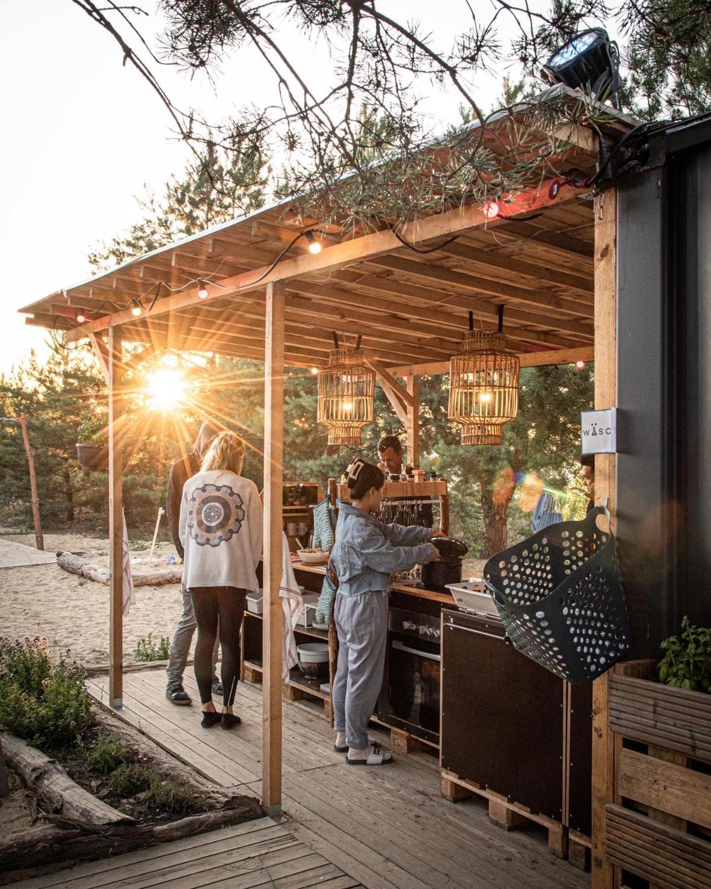 Raus Und Gut Glamping Am Graebendorfer See Drebkau 외부 사진