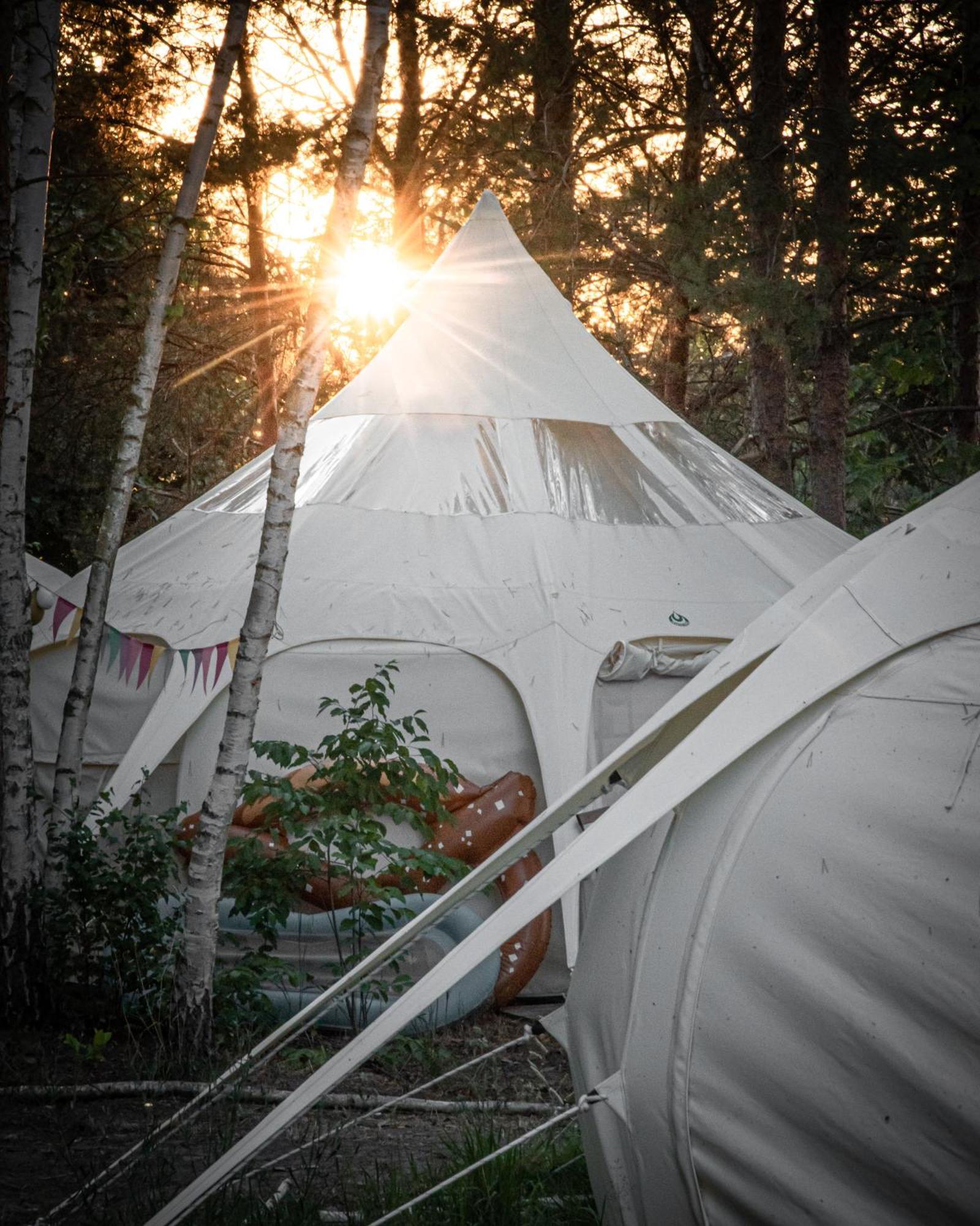 Raus Und Gut Glamping Am Graebendorfer See Drebkau 외부 사진